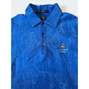 TIGER WOODS - Men's Short Sleeve Golf Polo Shirt - Amelia Island - Size Medium